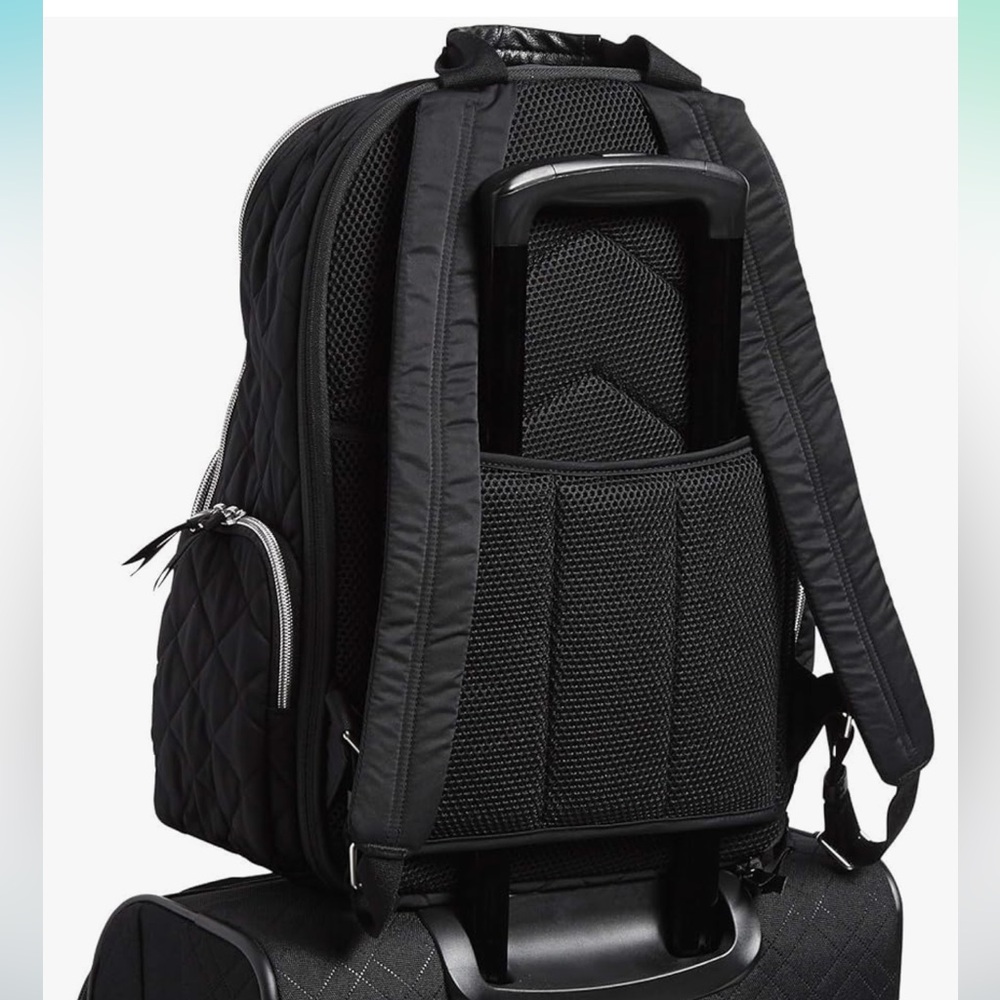 Vera Bradley Black Commuter Backpack - image 5